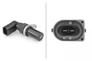 Image of Crankshaft Sensor 6PU009163-961 by Hella Flywheel side