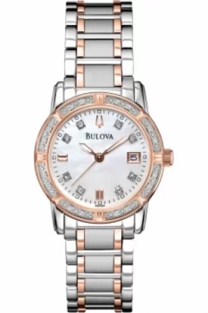 Image of Ladies Bulova Diamond Gallery Highbridge Diamond Watch 98R199