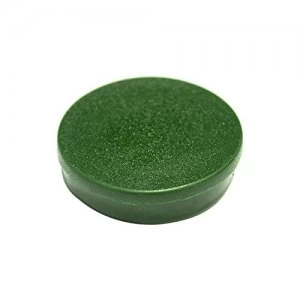 Image of Bi-Office Round Magnets 10mm Green PK10