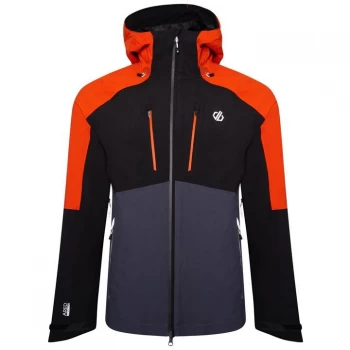 Image of Dare2B Soaring 4 Way Stretch Waterproof & Breathable Jac - TrailBlz/Blk