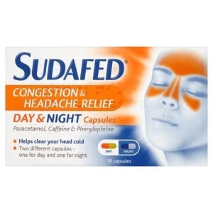 Image of Sudafed Congestion/Headache Relief Day&Night