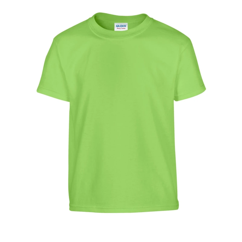 Image of Gildan Heavy Cotton T-Shirt in Lime Size: XS Lime Unisex XS