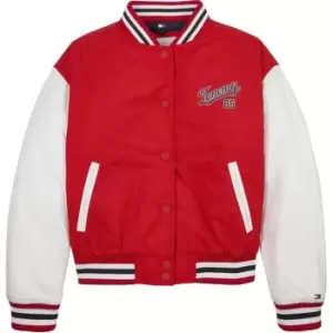 Image of Tommy Hilfiger Tommy Varsity Bomber - Red