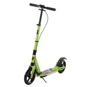 Image of Homcom Teen Adult Folding Kick Scooter, Green