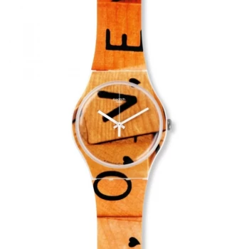 Image of Unisex Swatch New Gent - Love Game Watch