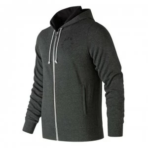 Image of New Balance Full Zip Hoody Mens - Charcoal