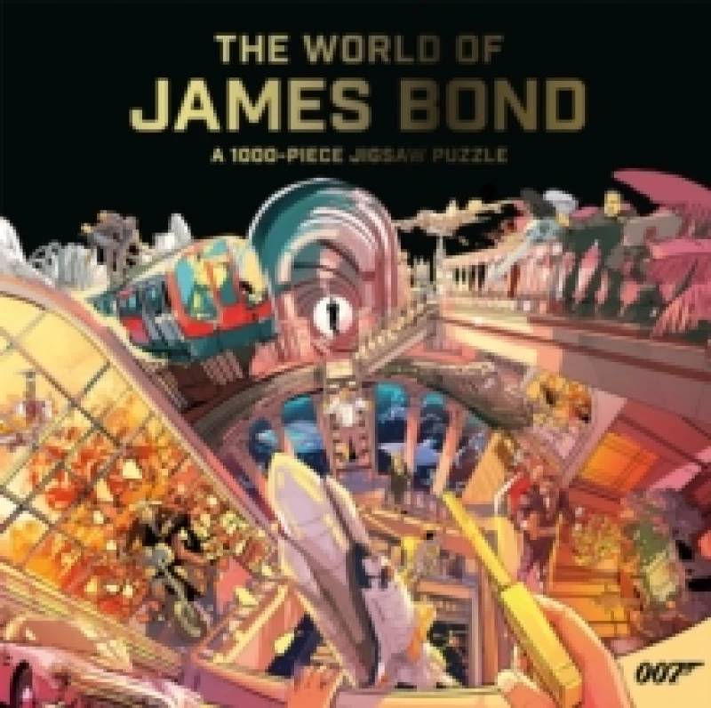 Image of The World of James Bond : A 1000 Piece Jigsaw Puzzle Jigsaw