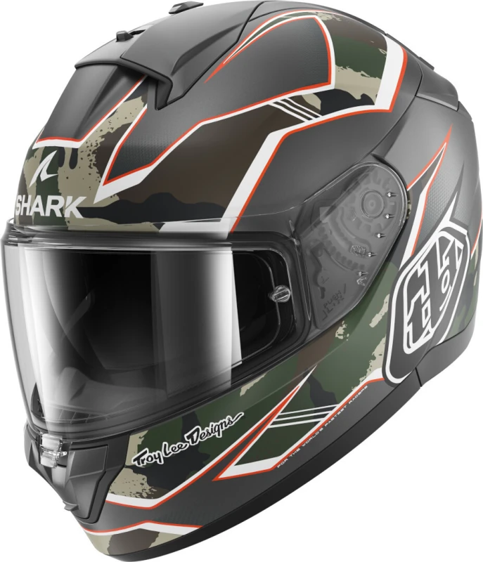 Image of Shark Ridill 2 Matrix Camo Helmet, black-grey, Size S for Men