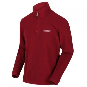 Image of Regatta Thompson Half Zip Fleece - Delhi Red