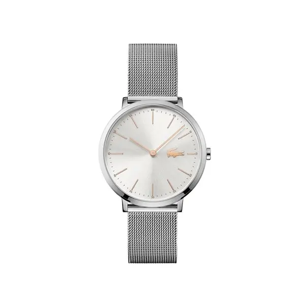Image of Lacoste 2000987 Moon Stainless Steel Mesh Strap Watch - W8417