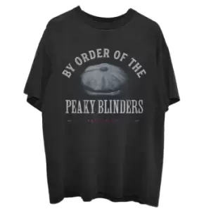 Image of Peaky Blinders - Flat Cap Unisex XX-Large T-Shirt - Black