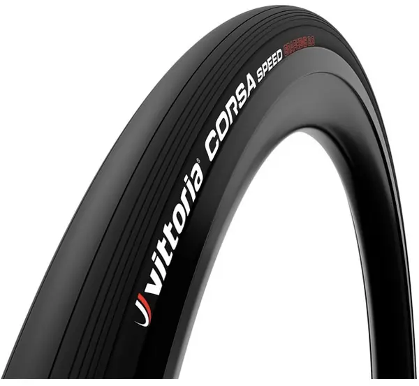 Image of Vittoria Corsa Speed TLR G2.0 Tubeless Ready Road Tyre 700 X 23C FOLDABLE TUBELESS READY Black