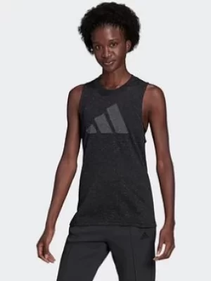 Image of adidas Sportswear Future Icons Winners 3.0 Tank Top, Black, Size L, Women