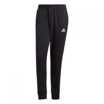 Image of adidas Essentials French Terry Tapered Cuff Joggers Mens - Black