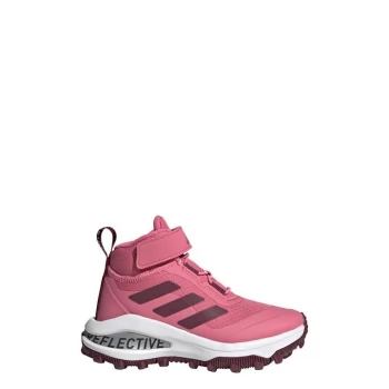 Image of adidas FortaRun All Terrain Running Shoes Kids - Rose Tone / Victory Crimson /
