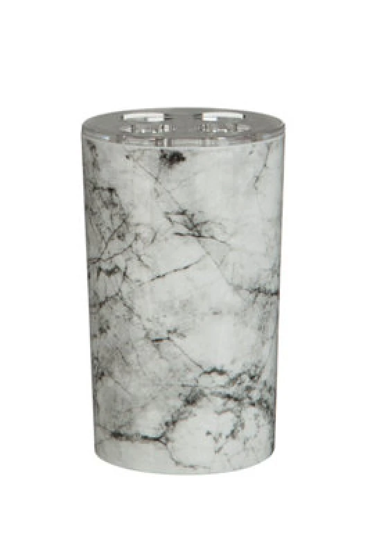 Image of Premier Housewares Rome Toothbrush Holder, Beautiful Design Grey