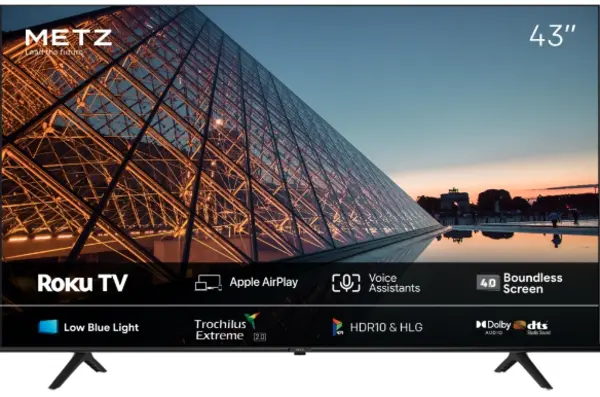 Image of Metz 43'' 43MRD6000ZUK Smart 4K Ultra HD TV
