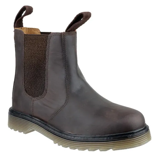Image of Amblers Mens Chelmsford Dealer Boots 03717-01819-09 Colour: Brown