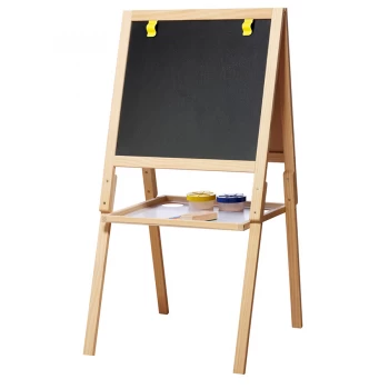 Image of Charles Bentley Casdon Wooden Chalk And White Board