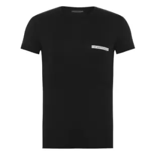 Image of Emporio Armani New Icon t Shirt - Black