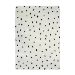 Image of Snug Spotty Rug - Monochrome - 160x230cm