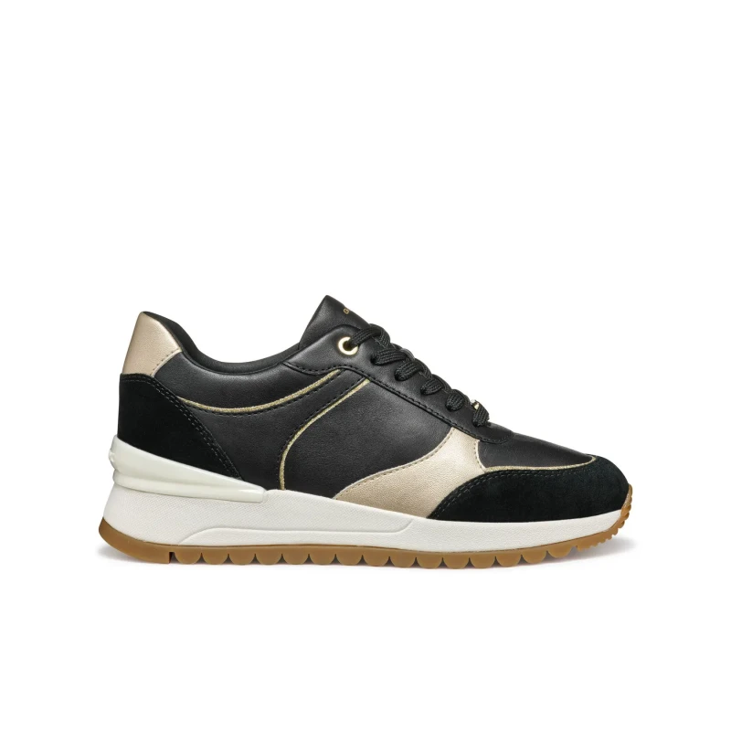 Image of Geox Womens Trainers Geox Desya A Noir Female 37