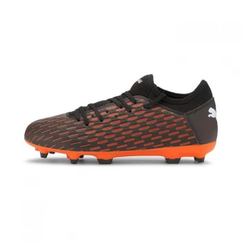 Image of Puma Future 6.4 Childrens FG Football Boots - Black/Orange
