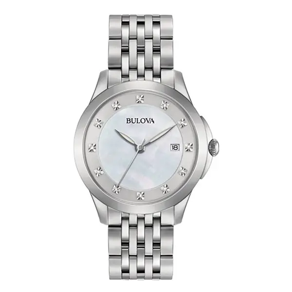 Image of Bulova 96S174 Stainless Steel Bracelet Watch - W83158