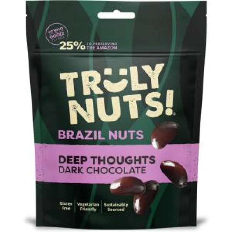 Image of Truly Nuts Truly Nuts Dark Chocolate Brazil Nuts One Tree planted for every purchase (Bag 120g) - 0401371 0401371