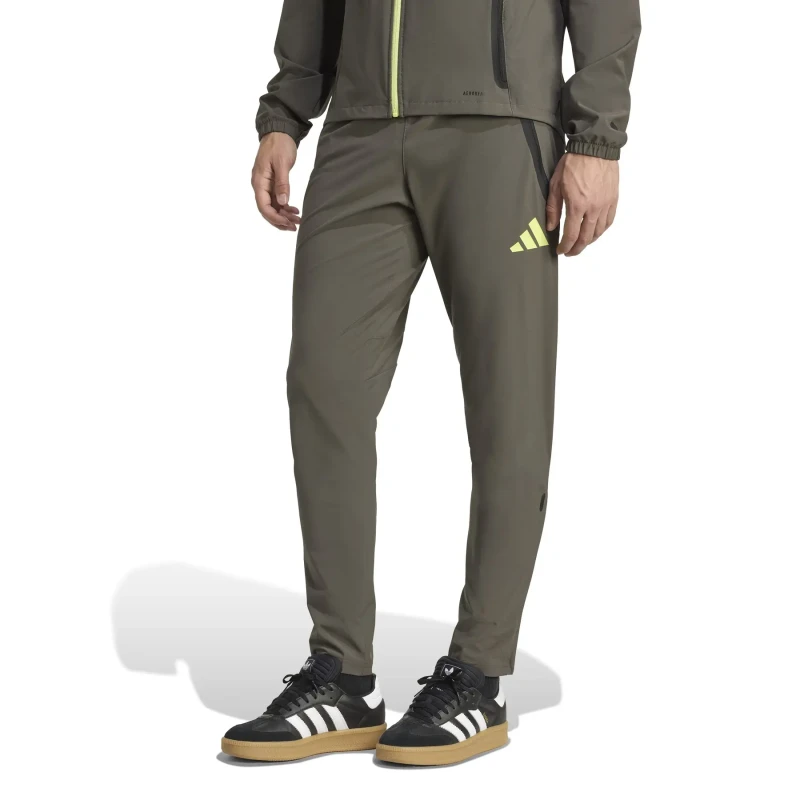 Image of Adidas Real Madrid tracksuit bottoms 2025/26 Gris Male S