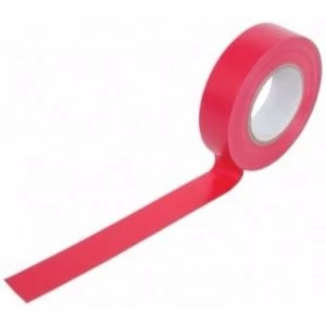Image of Zexum 19mm 33m Electrical Adhesive PVC Insulation Tape Flame Retardant - Red