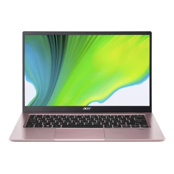 Image of Acer Swift 1 Notebook - 14" Full HD - Intel Pentium N6000- 4GB - 128GB SSD - Windows 10 Home S - Sakura Pink