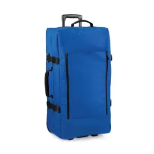 Image of Bagbase Escape Dual-Layer Large Cabin Wheelie 95L Sapphire Blue Suitcase