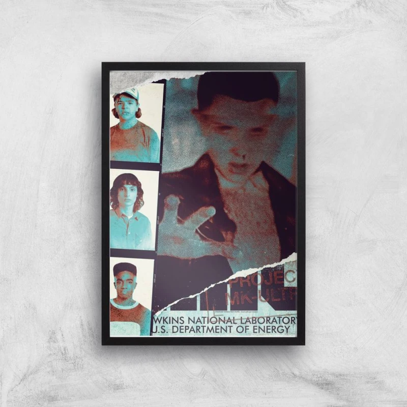 Image of Stranger Things National Laboratory Giclee Art Print - A2 - Print Only