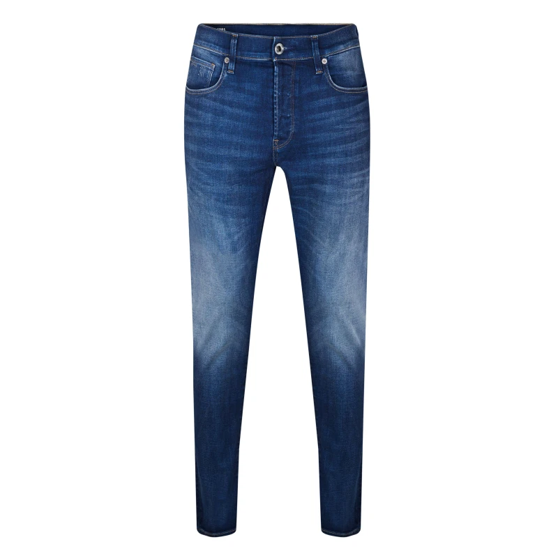 Image of G Star Extra Slim Fit Jeans in Blue-Black Stretch Denim WORKER Blue male 34W L