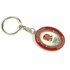 Image of England Rugby RFU Spinner Keyring