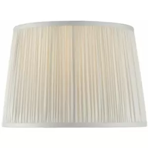 Image of Loops - Tapered Cylinder Lamp Shade - Silver Silk - 60W E27 or B22 gls - e10826