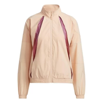 Image of adidas Coldweather AEROREADY Training Jacket Womens - Halo Blush