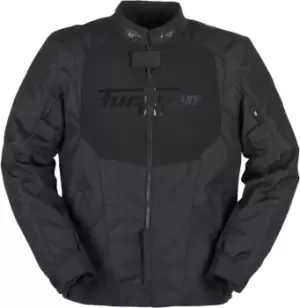Image of Furygan Norman Motorcycle Textile Jacket, black, Size XL, black, Size XL