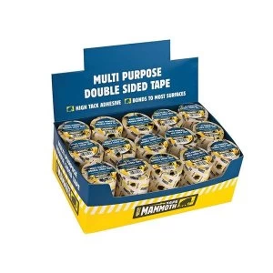 Image of Everbuild Double-Sided Tape 50mm x 5m Display 30 Pieces