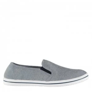 Image of Slazenger Mens Slip On Canvas Shoes - Chambray