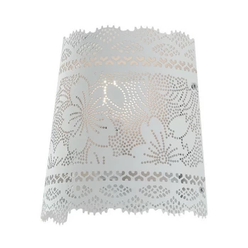 Image of Fan Europe Lighting - Fan Europe CLUNY Flush Wall Light White 20x20x10cm