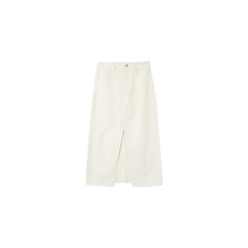 Image of Grace & Mila Womens skirt Grace & Mila Maureen Blanc Female S