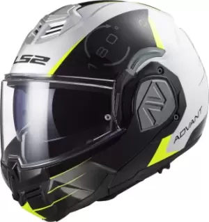 Image of LS2 FF906 Advant Codex Helmet, black-white, Size S, black-white, Size S