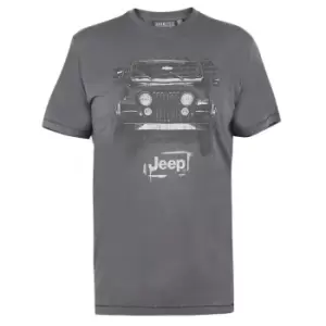 Image of Duke Mens Somerton D555 Jeep T-Shirt (3XL) (Khaki)
