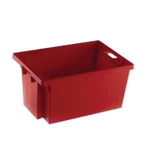 Image of Slingsby VFM Red Solid Slide StackNesting Container 50 Litre 382964