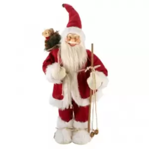 Image of Three Kings Inlit Father Christmas Red Jumbo - 60cm