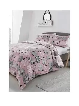 Image of Fusion Fusion Dotty Sheep Duvet Set Blush - Db