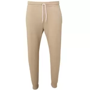 Image of Bella + Canvas Unisex Adult Jogging Bottoms (S) (Tan)