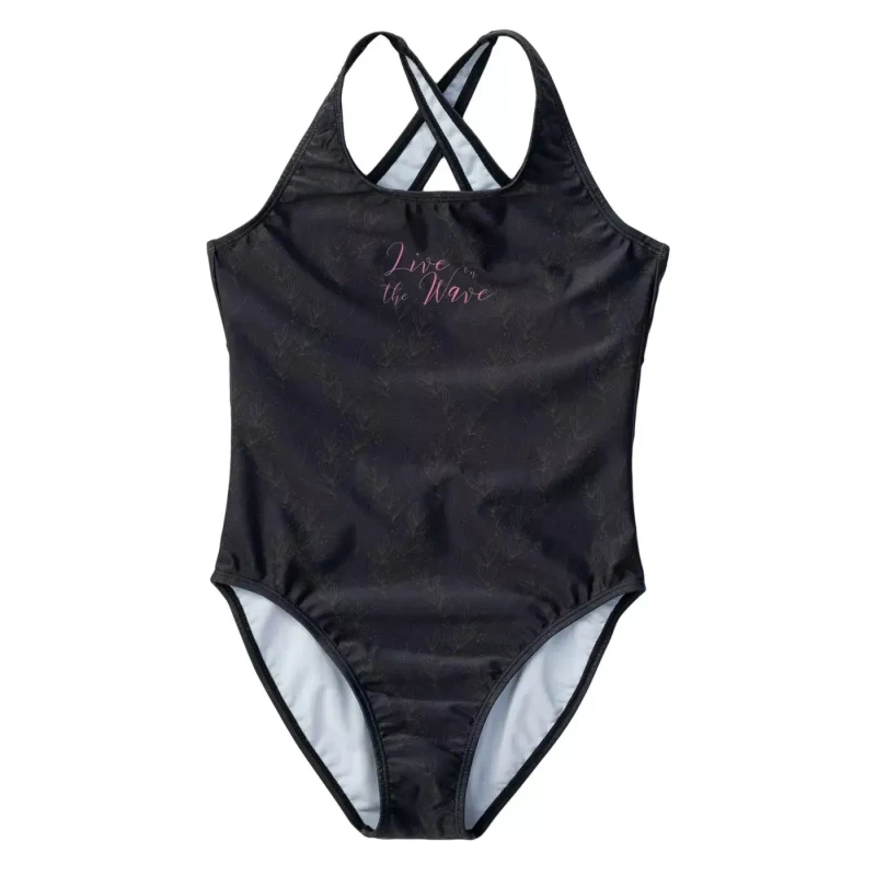 Image of One Piece swimsuit for girls Aquawave Salava Noir Female 13 ans